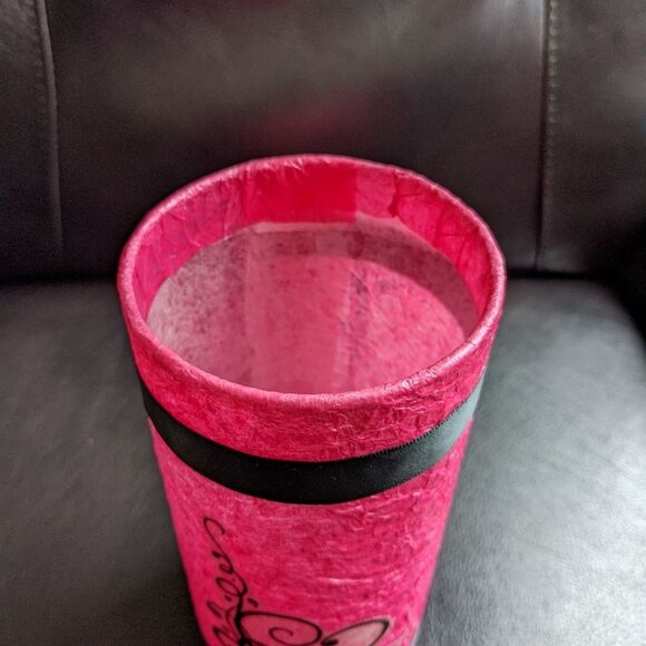 HANDMADE Heart Glass Candle Holder OR Vase - Picture 3 of 6